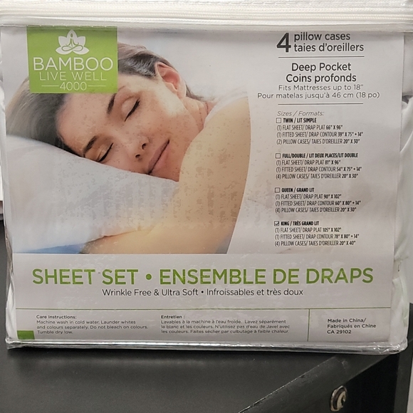 6 pc sheet set - Picture 2 of 3